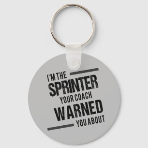 Regalo del llavero del esprinter del atletismo