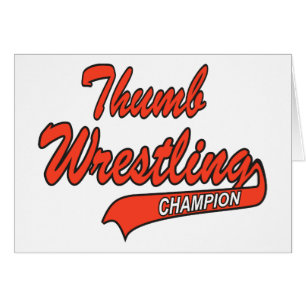 Regalo del luchador del pulgar