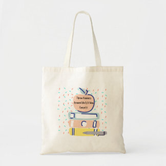 Regalo del profesor, bolsa de té | Tote de amabili