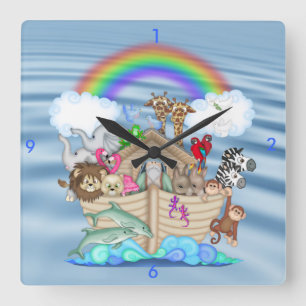 Regalo del reloj de pared del cuarto de niños de