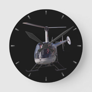 Regalo del reloj de pared del helicóptero del
