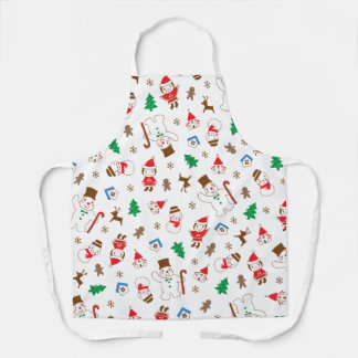 Regalo delantal de galletas navideñas familiares l