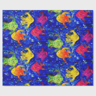 Regalo Demasiado Guay para papel de envolver peces en las