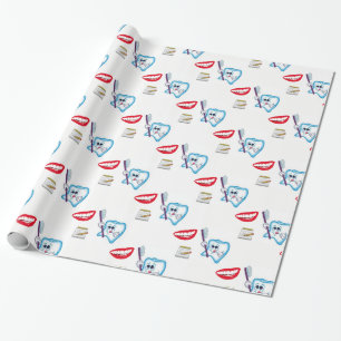 Regalo Dentista de papel de ajuste