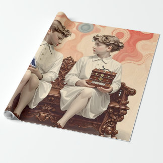 Regalo /DH.Lee/ tienda _ Papel de ajuste 06