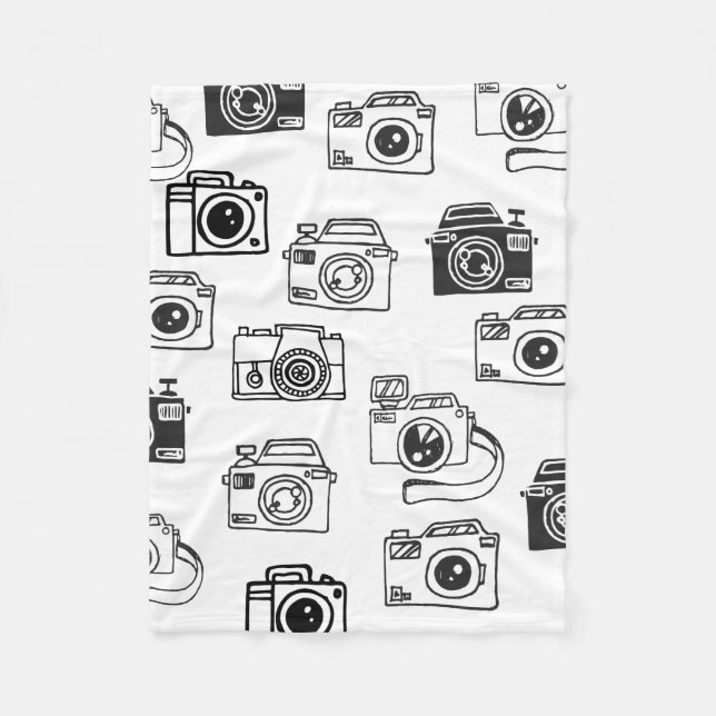 Regalo dibujado mano del fotógrafo de la manta de (Anverso)