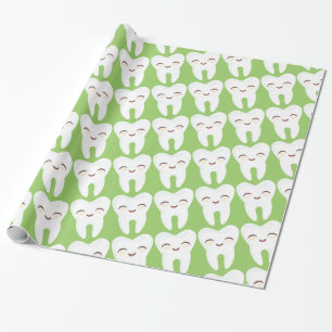 Regalo Diente lindo - modelo en el papel de embalaje