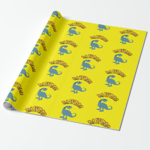 Regalo Diseño de dinosaurios bebés - Papel de envolvimien