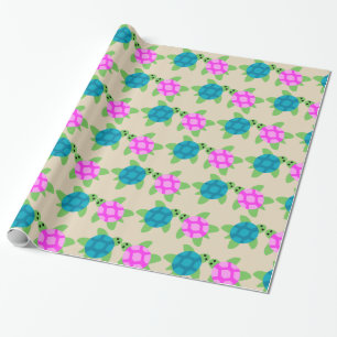 Regalo Diseño de enfriamiento de tortugas - Papel de envo