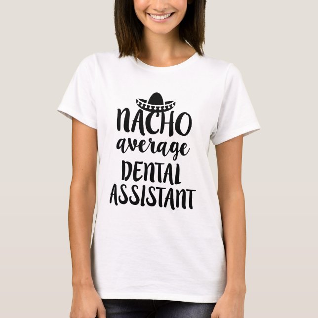 Regalo divertido de la camisa media del ayudante (Anverso)