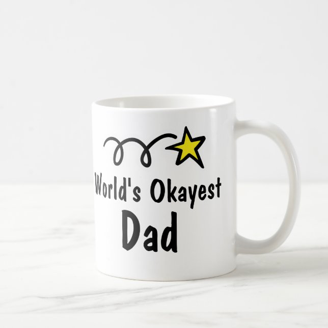Regalo divertido de la taza de café del papá el | (Derecha)