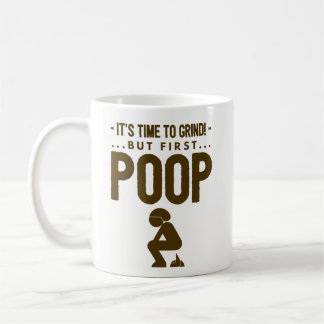 Regalo divertido de la taza de café - hora de