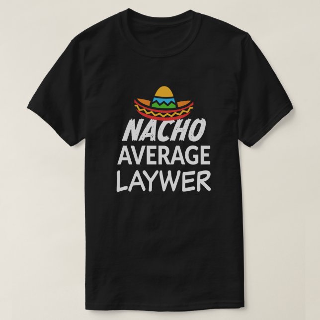 Regalo divertido del abogado de la camisa media (Diseño del anverso)