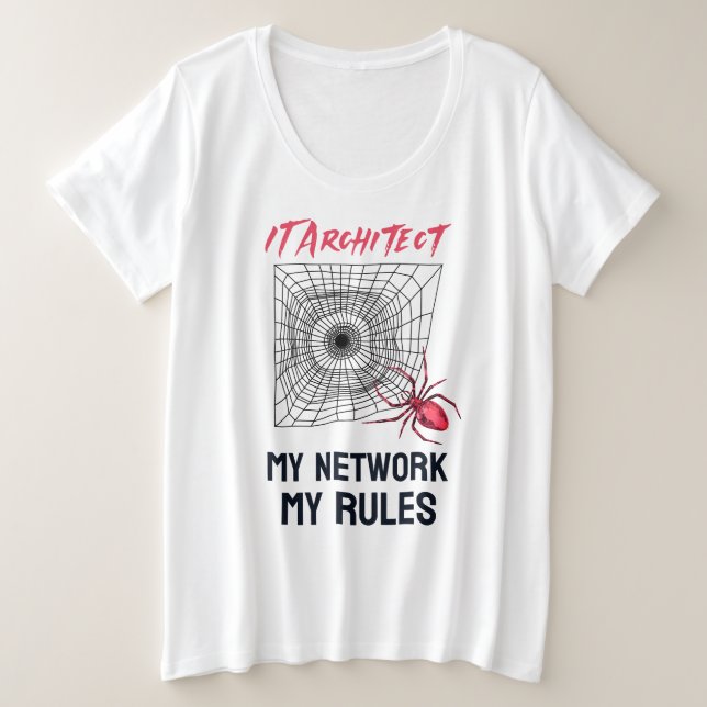 Regalo divertido para el administrador de la red d (Anverso del diseño)