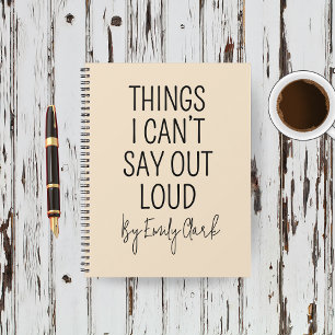 Regalo Divertido para Enfermera, Diario Personaliz