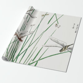 Regalo DRAGONFLY JAPONÉS Papel de ajuste