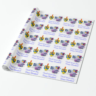 Regalo ¡Dreidel 'Hasta que sueltes papel de envolvimiento