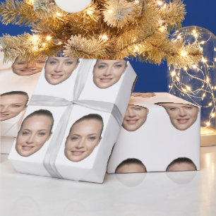 Regalo Duelo personalizado de papel de ajuste de cara de 