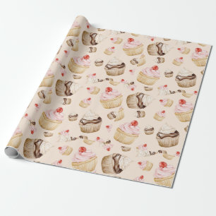 Regalo Dulces Tratamientos Papel de envolver