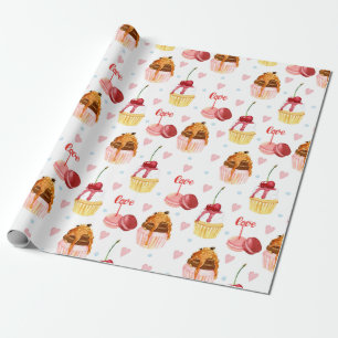 Regalo Dulces Tratamientos Papel de envolver