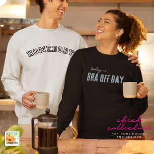 regalo editable BRA OFF DAY de sudadera de moda