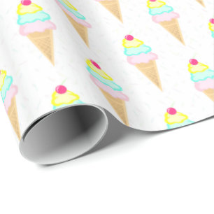 Regalo El helado asperja - el papel de embalaje