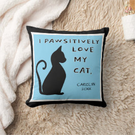 Regalo! El lindo Cojín decorativo de gato Lover