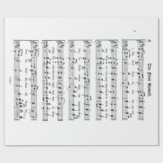 Regalo El primer papel de embalaje de Noel