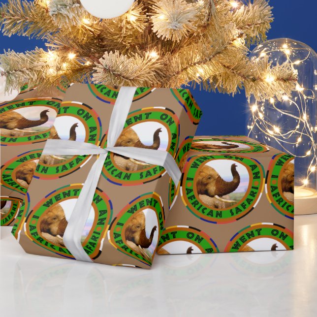 Regalo Elefante resalta el papel de envolvimiento de Safa (Vacaciones)