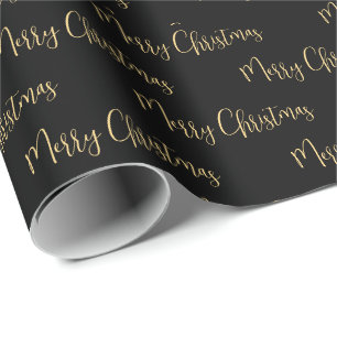 Regalo Elegante Papel de envolvimiento de la Feliz Navida