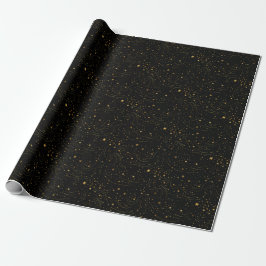 Regalo Elegante papel de envolvimiento nocturno Starry Go