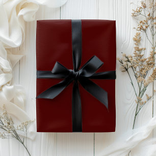 Regalo Elegante papel rojo de borgoña
