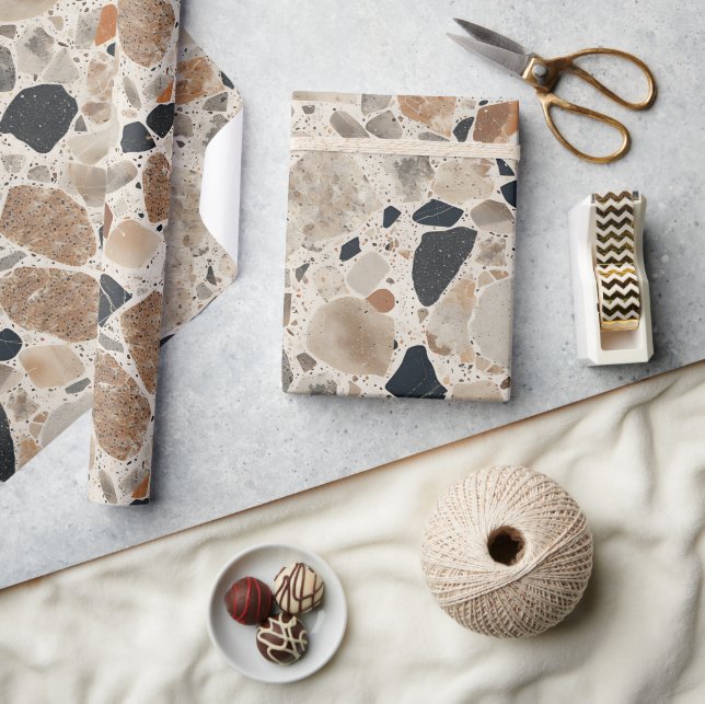 Regalo Elegante Rollo de papel de envolvimiento texturiza (Artesanía)