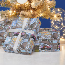 Regalo Elegantes Navidades de Moda Santa Rosa 2 Papel env