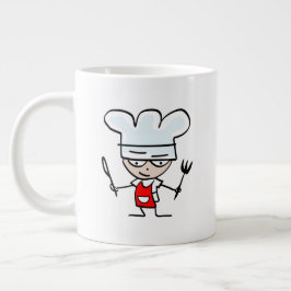 Regalo enorme de la taza del cocinero más grande