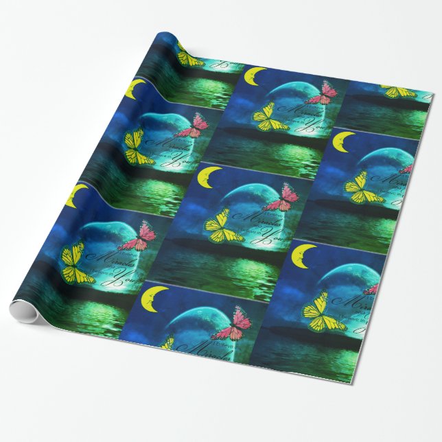 Regalo Envoltura de papel creer (Desenrollado)