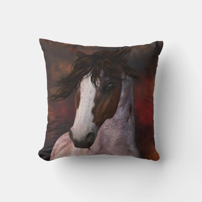 Regalo equino de la almohada del amortiguador del (Anverso)
