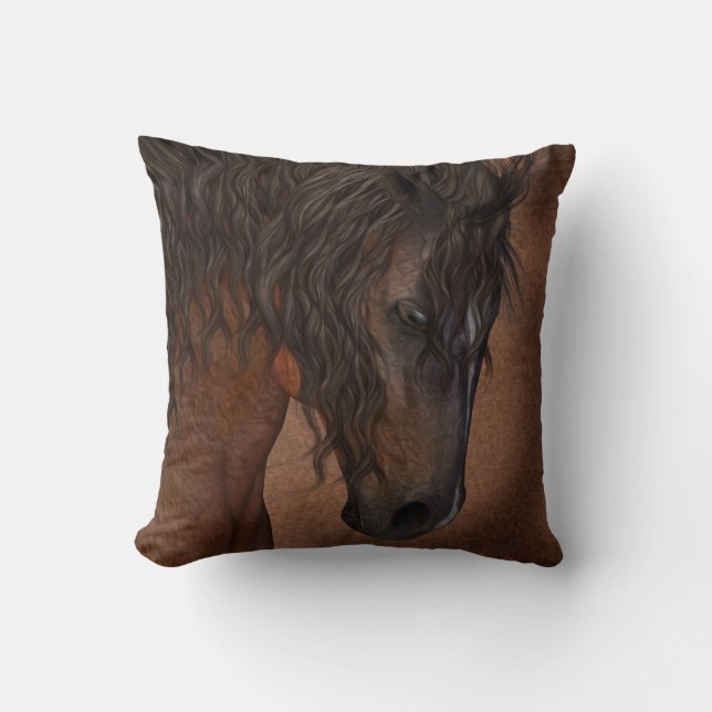 Regalo equino u otro de la almohada del caballo de (Anverso)