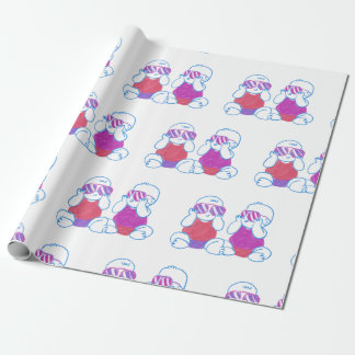 Regalo Es un papel de ajuste de doble filo