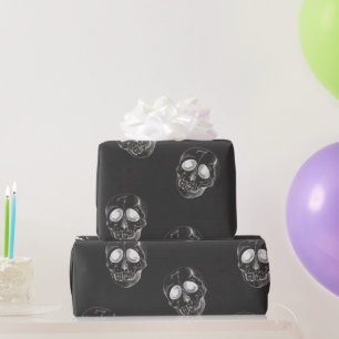 Regalo ESCALADA DE papel de ajuste en NEGRO