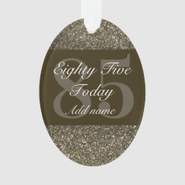 Regalo especial de adorno de cumpleaños personaliz