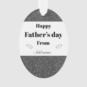 Regalo especial de adorno del día del padre