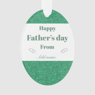 Regalo especial de adorno del día del padre