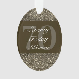 Regalo especial personalizado de adorno de cumplea