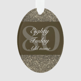 Regalo especial personalizado de adorno de cumplea