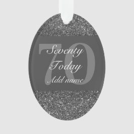Regalo especial personalizado de adorno de cumplea
