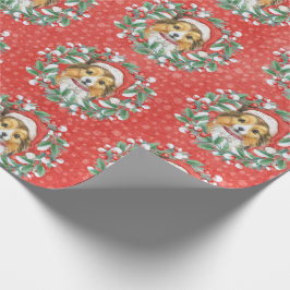 Regalo Estantería corta en Navidades con papel de envolve