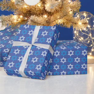 Regalo Estrella azul y blanca del papel de David