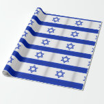 Regalo Estrella de David papel de enseres Hanukkah<br><div class="desc">Estrella de David papel de envolver Hanukkah O bar/bat mitzvah</div>