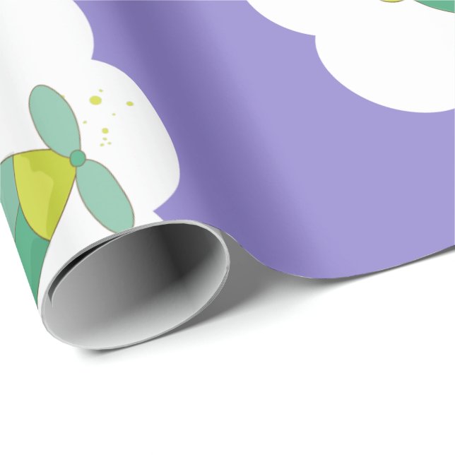 Regalo Etiqueta Pastel Adorable Papel de envolvimiento de (Esquina del rollo)